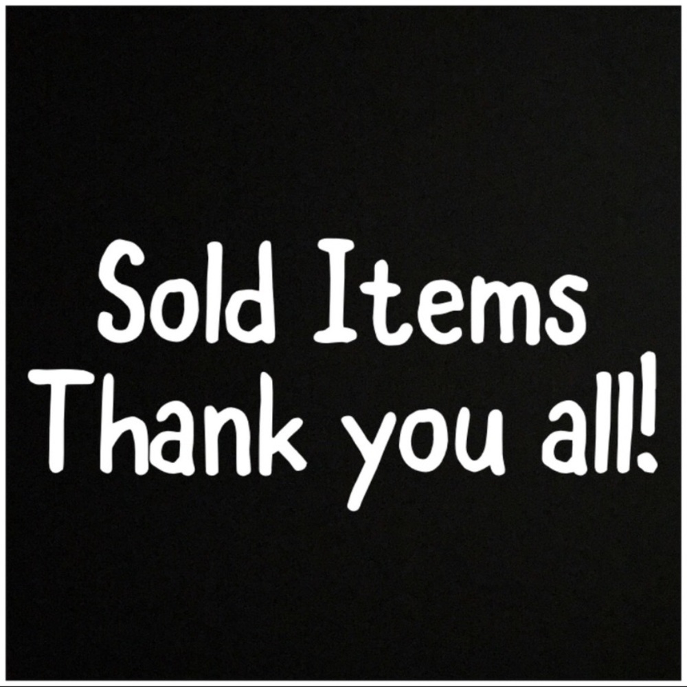 Sold items